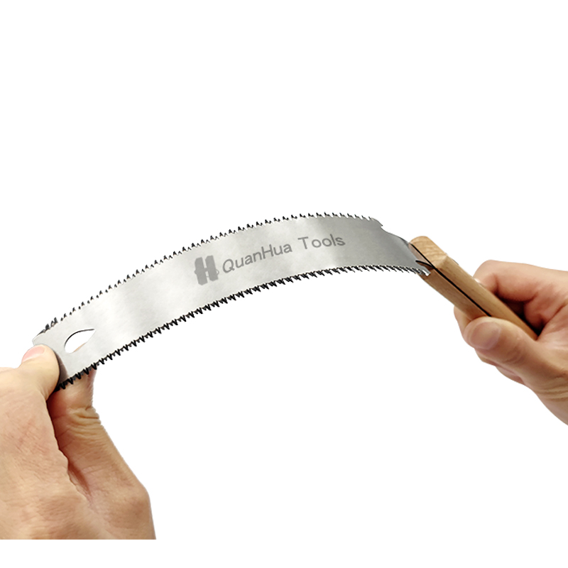 Máy cưa hai mặt có tay cầm bằng gỗ để cắt gỗ QH-250D