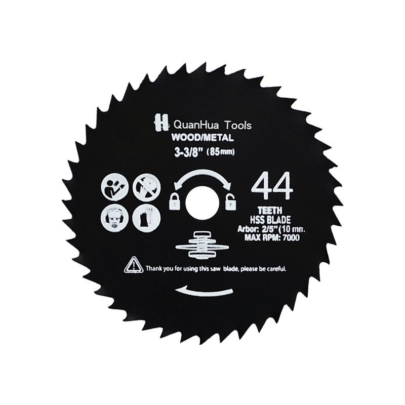Lưỡi cưa tròn cắt gỗ thép tốc độ cao 44T HSS QH-MH8502